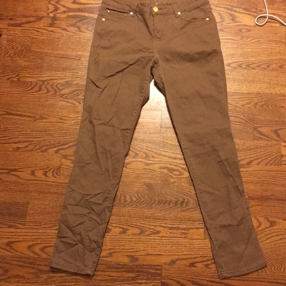 Mahogany Celebrity Gold Pants size 10